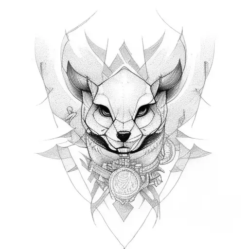 trader tattoo design idea