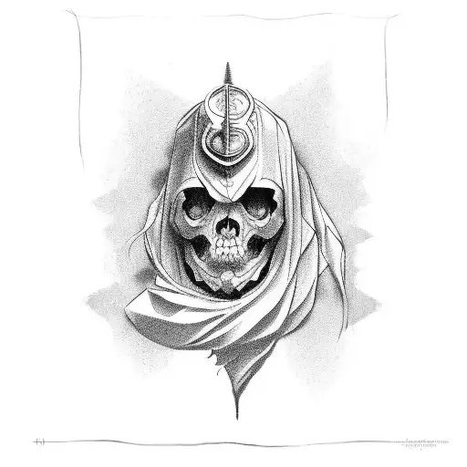 trader tattoo design idea