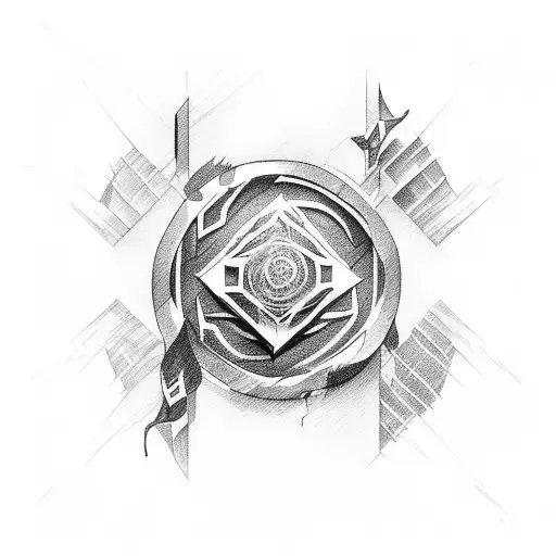 ka tet symbol dark tower tattoo design idea