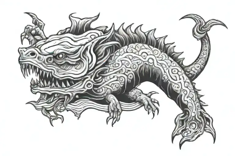 My younger me is gone, thug   tattoo design idea