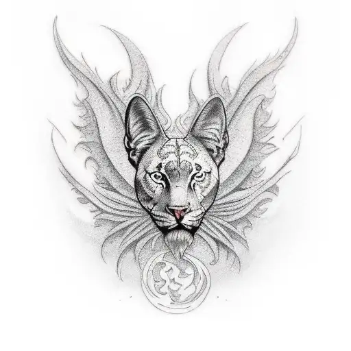 spirit animals sleeve tattoo design idea