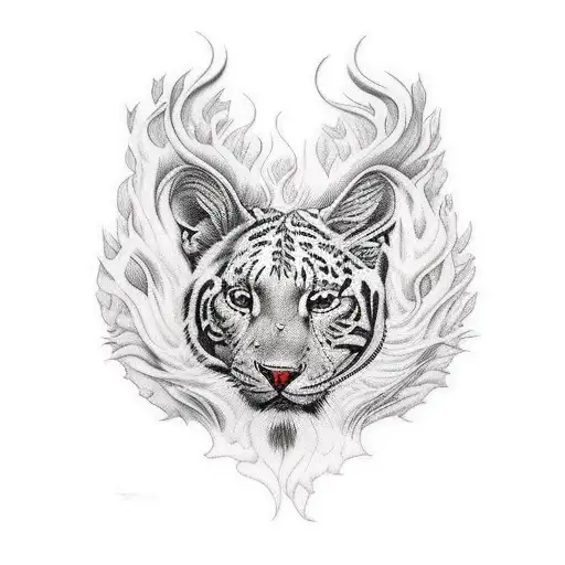 spirit animals sleeve tattoo design idea