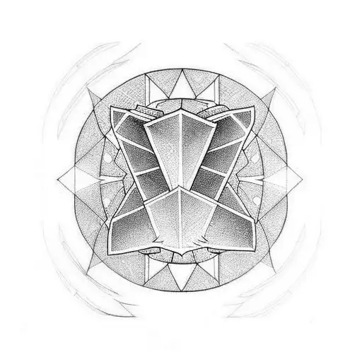 tetris tattoo design idea