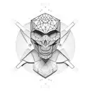 3D tattoo design idea