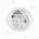 woods with space planets and a starship tattoo design idea