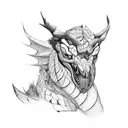 street bike with mountain bik track tattoo design idea