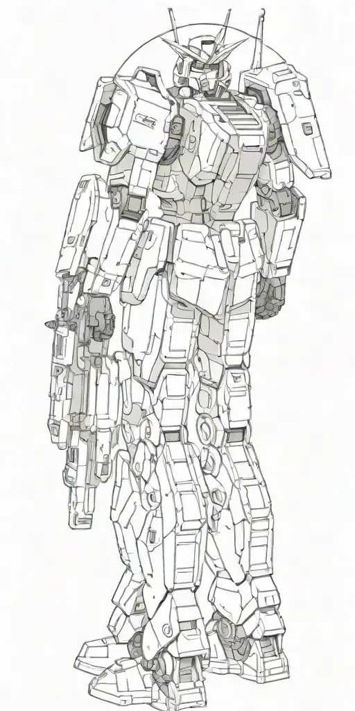 gundam tattoo design idea