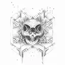 dead in space tattoo design idea