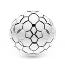 A soccer ball morphing into a globe, representing the universal love for the sport tattoo design idea