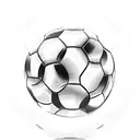 A soccer ball morphing into a globe, representing the universal love for the sport tattoo design idea