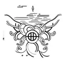 torii gate tattoo design idea