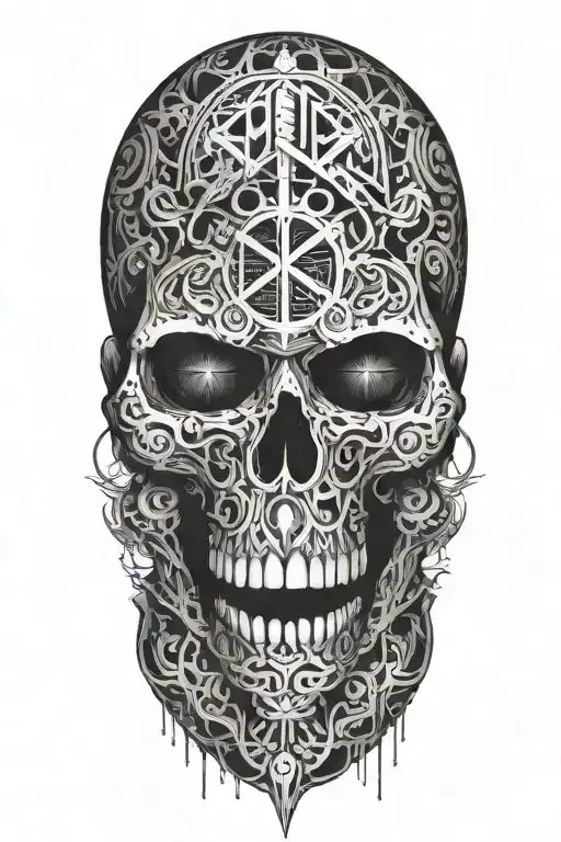 dominate tattoo design idea