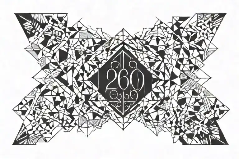 date of birth 06 11 2019 tattoo design idea