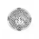 Celtic tree of life add word "Robert" "Suzette" "Evan"  tattoo design idea