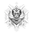Colombian tribal  tattoo design idea