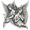 The Angels tattoo design idea