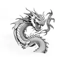 Dragon wraps around forearm, +itachi from Naruto  tattoo design idea