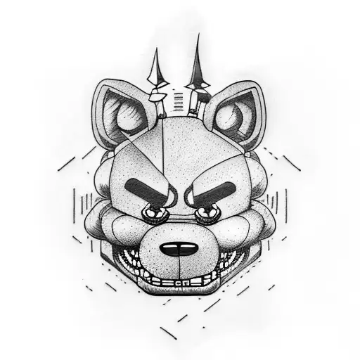 Five Nights at Freddy's tattoo design idea
