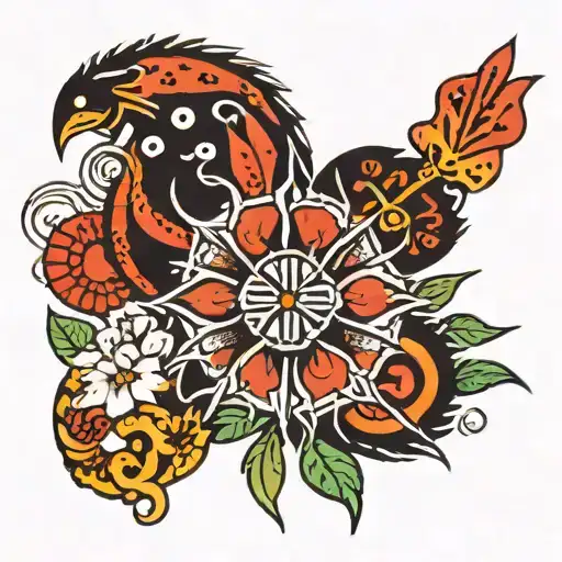 sao jorge tattoo design idea