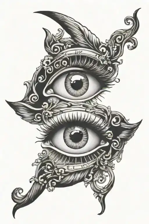 a eye in th Socrates quotes books tattoo design idea