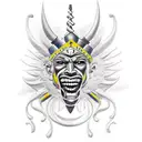 colombia warrior tattoo design idea