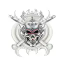 colombia warrior tattoo design idea