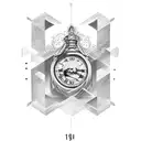 19 in roman numerals tattoo design idea