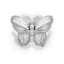 Moth tattoo design idea