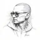 Chester bennington tattoo design idea