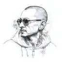 Chester bennington tattoo design idea