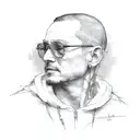Chester bennington tattoo design idea