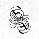 Formula 1 lines tattoo design idea