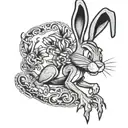 bugs bunny tattoo design idea