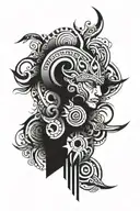 mauri tattoo on full arm sleeve tattoo design inspired tattoo design idea