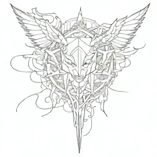 random tattoo design idea