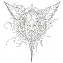 random tattoo design idea