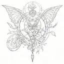 random tattoo design idea