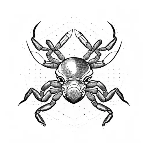 Scorpion von der Seite  tattoo design idea