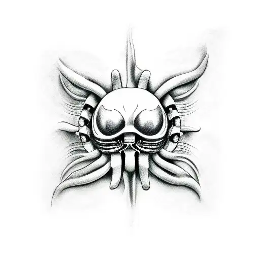 facehugger tattoo design idea