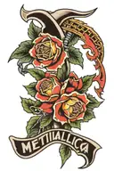 Metallica tattoo design idea