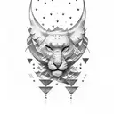 wine mother tattoo design idea