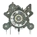 11:11 clock, ELEVEN tattoo design idea