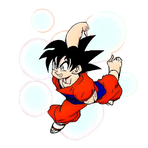 goku tattoo design idea