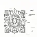 cook island patterns representing strength tattoo design idea