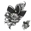 Cheerleading tattoo design idea