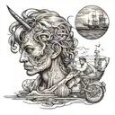 For some reason everything happened tattoo design idea