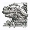 For some reason everything happened tattoo design idea