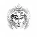 superman  tattoo design idea