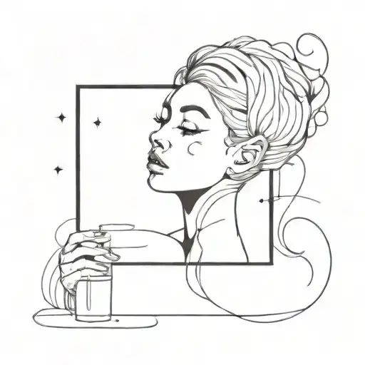 overthinking tattoo design idea