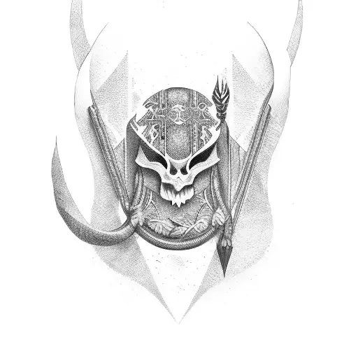 2 brothers and a sister, symbols tattoo design idea